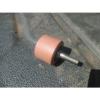RHP rubber coated bearing idler roller 1.5&#034; OD w/  treaded stud shielded bearing