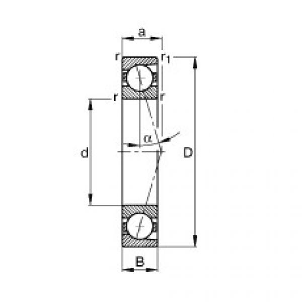 FAG Spindle bearings - B71900-C-T-P4S #1 image
