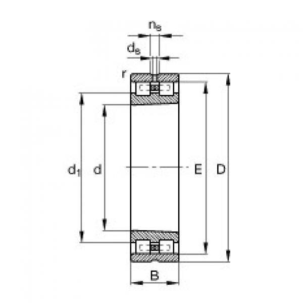 FAG Cylindrical roller bearings - NN3014-AS-K-M-SP #1 image