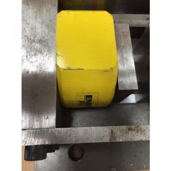Enerpac RSM300 30 Ton 1/2 inch stroke Hydraulic Cylinder mounted in press #3 image