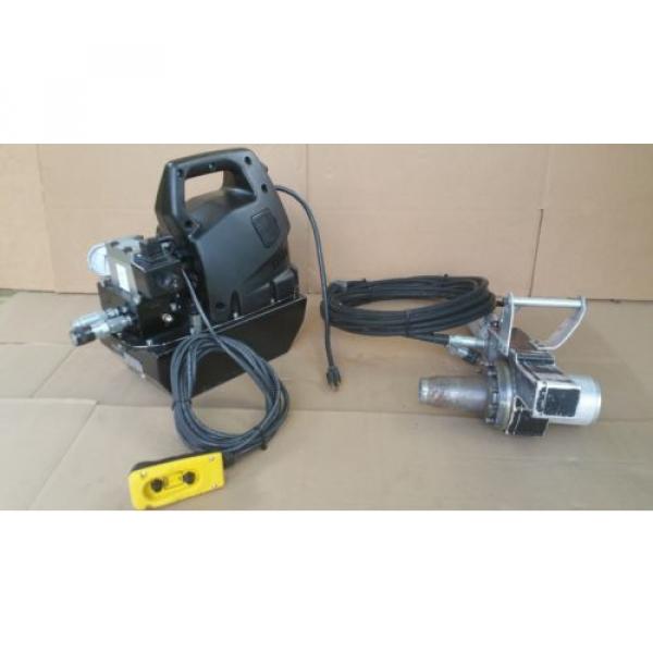 Enerpac ZU4 Hydraulic Pump 10,000 PSI w/ Enerpac PS hydraulic Pocket Shear #1 image