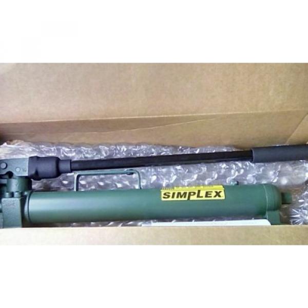 Simplex P42 Steel Compact Hand Pump 45 cu in Oil Reservoir Capacity, 10000 PSI #1 image