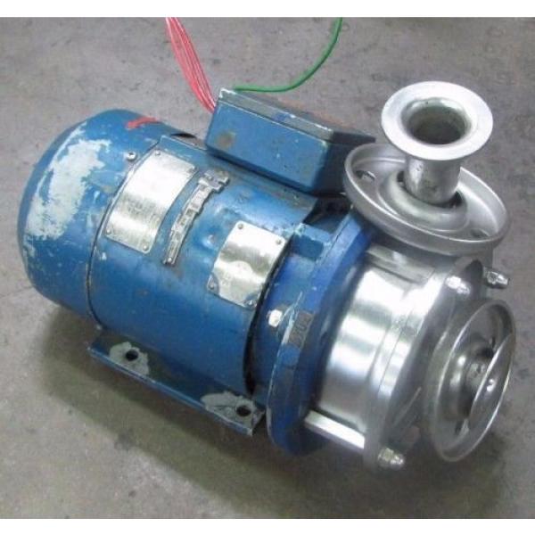 HILGE DURIETTA I-100-5-0.75 1 HP 480V 1 1/2&#034; X 1&#034; STAINLESS S/S CENTRIFUGAL PUMP #1 image
