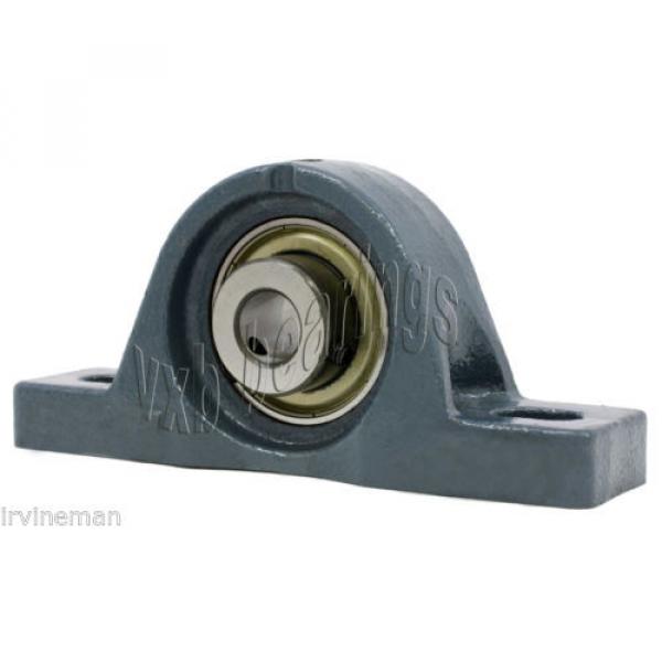 SUCP203-17m-PBT Stainless Steel Pillow Block 17mm Mounted Bearings Rolling #3 image