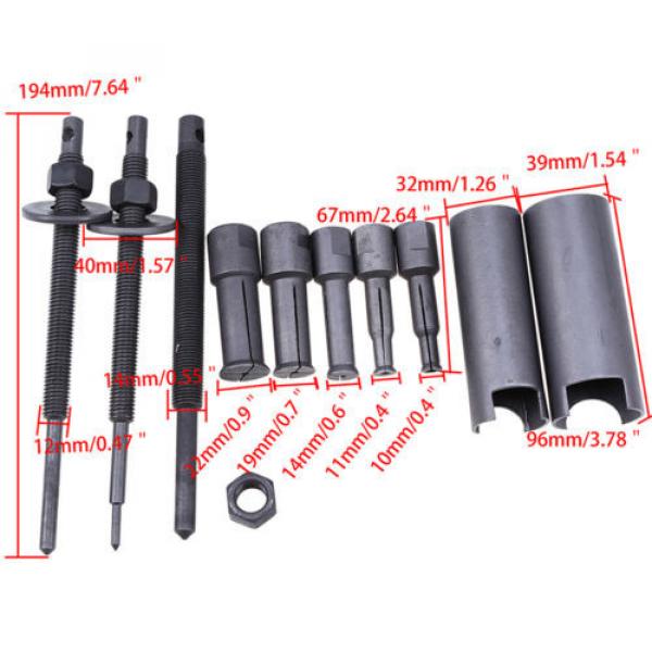 Car Motocycle Auto Inner Remover Kit Demolition Bearing Gear 9-23mm Puller Tools #3 image