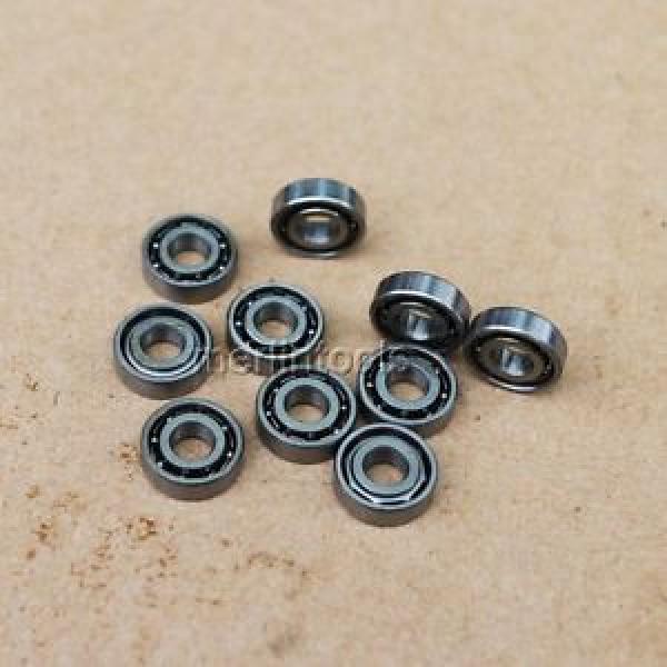 MR104ZZ 4mm x 10mm x 3mm Precision miniature bearings for car toy Model airplane #1 image
