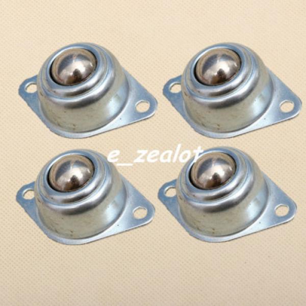 4x Roller Ball Bearing Metal Caster Transfer Flexible Move Stable for Smart Car #1 image