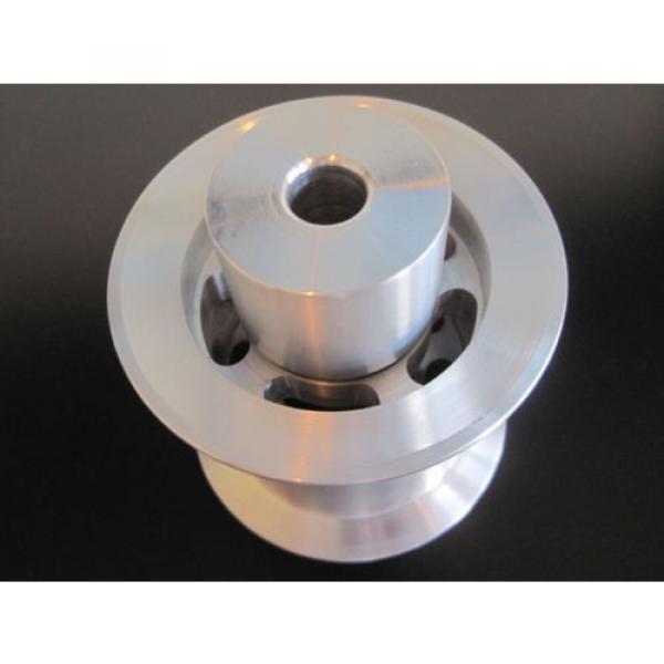New Billet aluminum 3&#034; Idler Pulley dual bearing dragster funny car blower #3 image