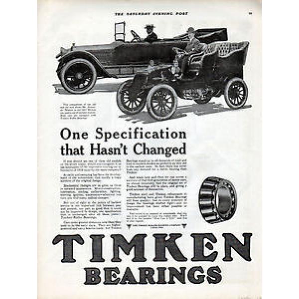 1903  Winton  car ad -&amp; 1918 Winton by Timken Roller Bearings ad --l-895 #1 image