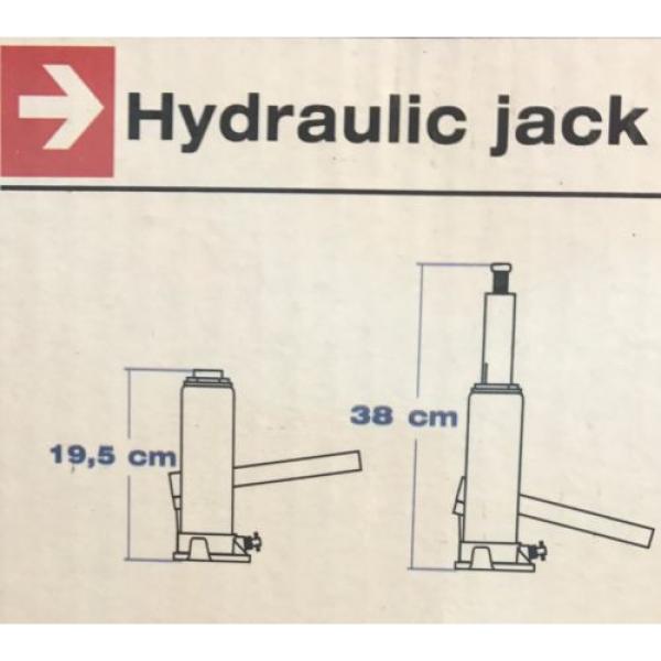 Car + Hydraulic Car Jack 5 Tons Stamp Jack Stamp Lifter lifts up to 15 inches #3 image