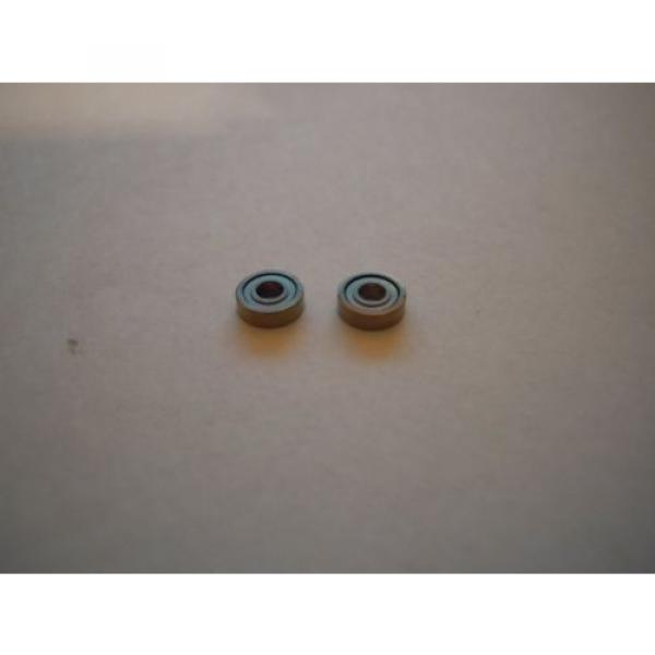 Ball Bearings For HO Slot Car Chassis (narrow 1.2mm sealed type) (2 bearings) #1 image