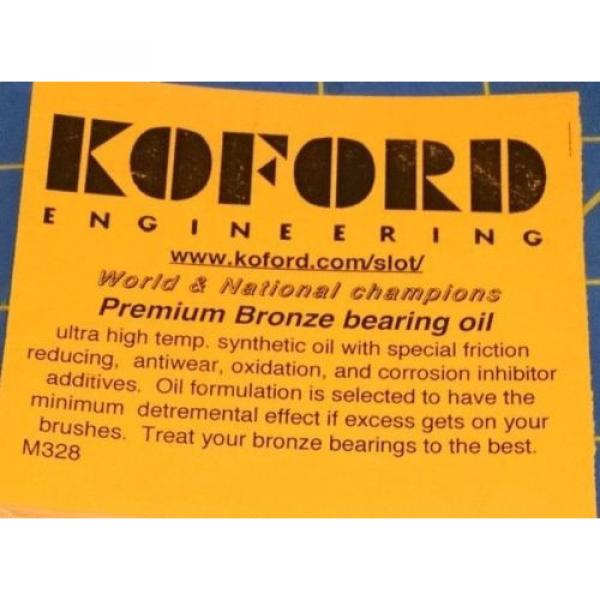 Koford M328 Premium Bronze Bearing Oil Slot Car 1/24 Mid-America Naperville #3 image