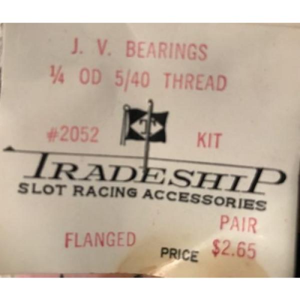 (6) pair Tradeship 1/24 slot car flanged bearings High quality #3 image