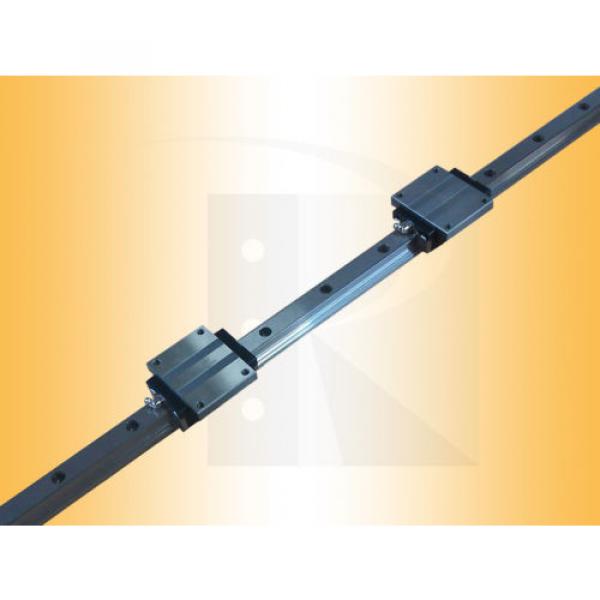 Linear guide - Recirculating ball bearing guide - ARC15-FN-S (rail + car) #2 image