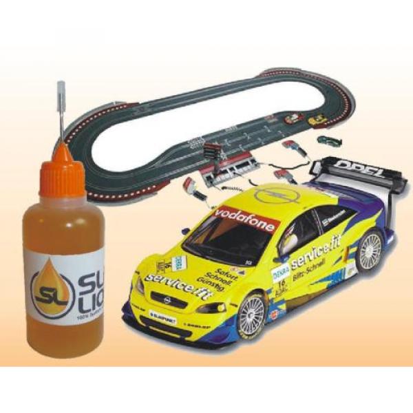 Genuine Synthetic Slot Car Oil For SCX Digital Slick Liquid Lube Bearings #1 image