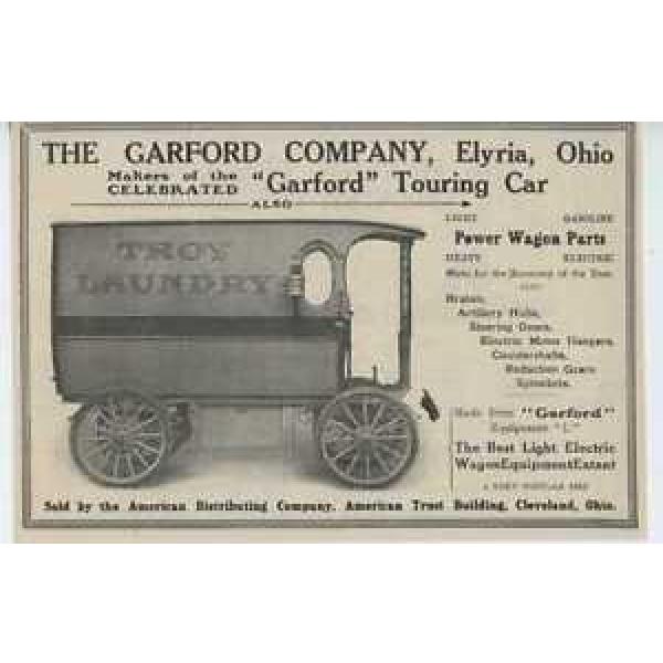1908 Garford  Touring Elyria OH Auto Ad Timken Roller Bearing Axle Co ma6579 #1 image