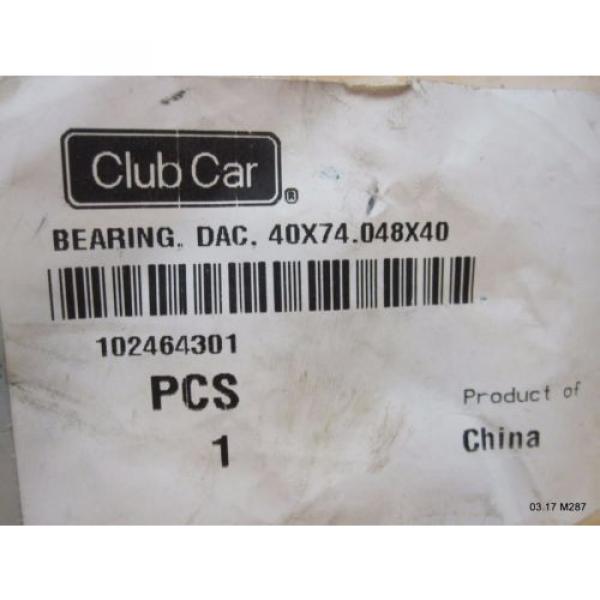102464301 - BEARING- DAC- 40X74.048X40 for Club Car #2 image