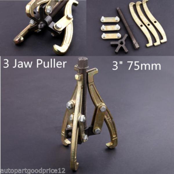 3&#034; 75mm 3 Jaw Gear Puller with Reversible Legs for External and Internal Pulling #1 image