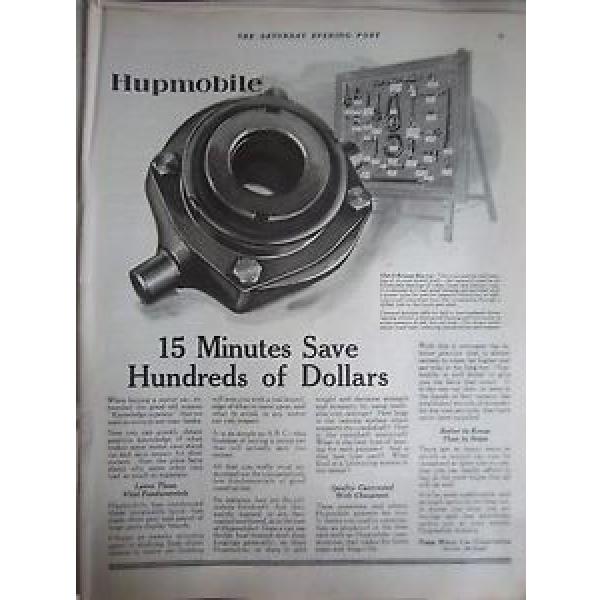 1924 Vintage Hupmobile Car Clutch Release Bearing Parts Ad #1 image