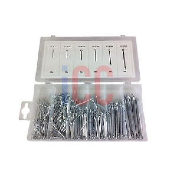 1000pc cotter split pin set clip assortment car wheel bearing clip mechanic tie #1 image