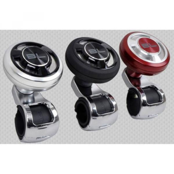 Car Power Handle Steering Wheel Knob Suicide Spinner with Ball bearing Red #3 image