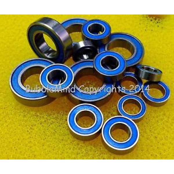 (BLUE) DURATRAX DELPHI INDY CAR Rubber Sealed RC Ball Bearing Bearings Set #1 image