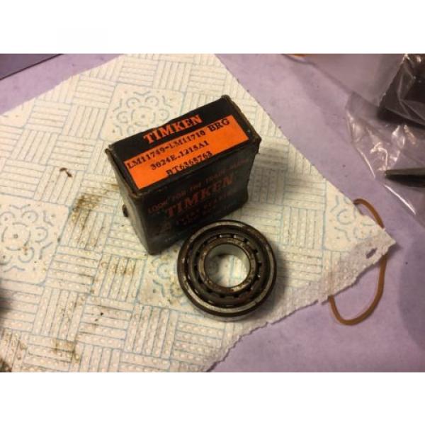 Car bearing Timken lm11749-lm11710 bt6368763 spins well UKPost £1.00 world £9.00 #2 image