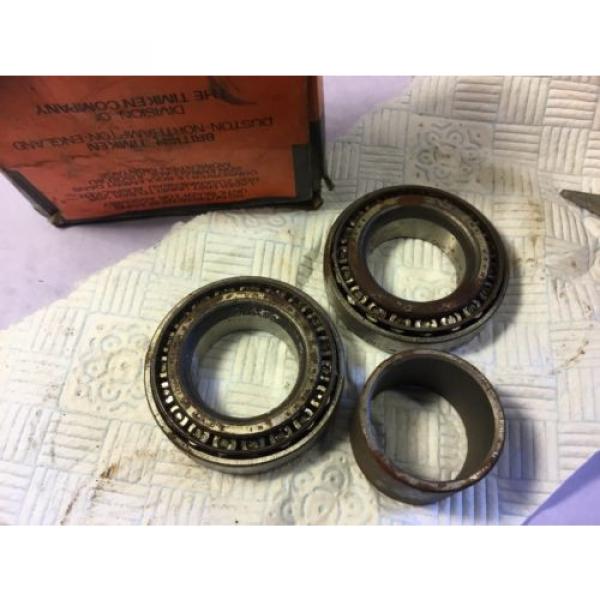 car wheel bearing set pair with spacer LM48548 boxed incomplete set UKPost £3 #1 image