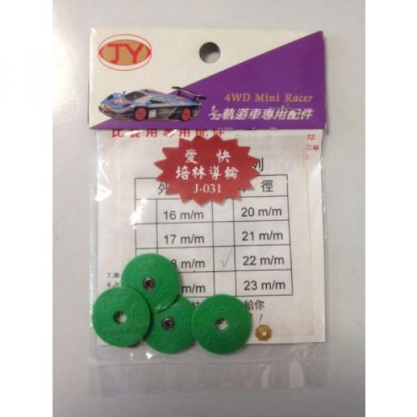 Mini 4WD 1/32 car JY 22mm Roller With Ball Bearings. #1 image