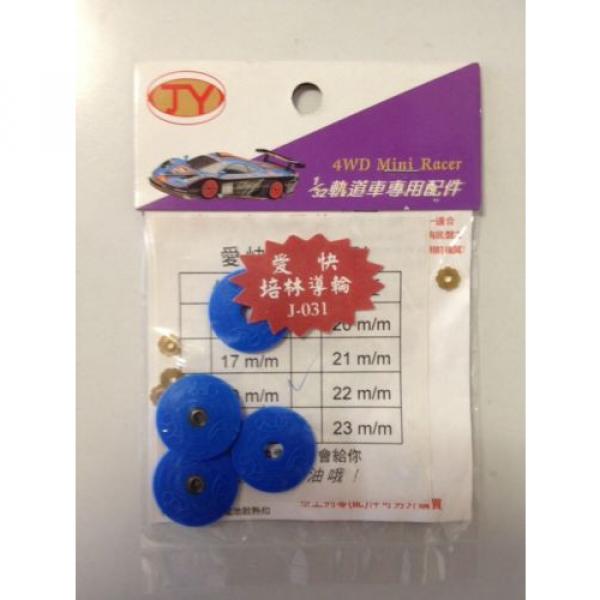 Mini 4WD 1/32 car JY 22mm Roller With Ball Bearings. #2 image