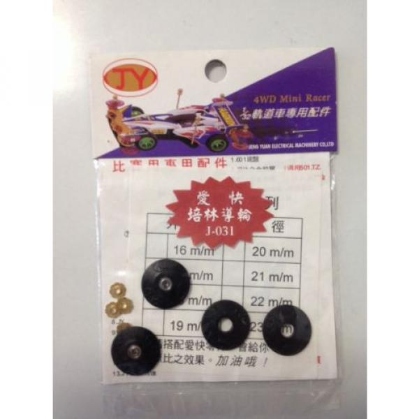 Mini 4WD 1/32 car JY 18mm Roller With Ball Bearing. #2 image