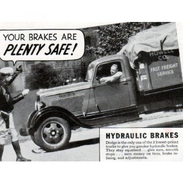 1935 Dodge Truck Ad -6 Cyl.&#034;L&#034; Head, Hydralic Brakes, 4 Bearing Crankshaft--t767 #2 image