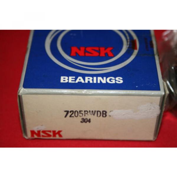 NEW NSK Radial Ball Bearing 7205BWDB - BRAND NEW IN BOX  -  BNIB #2 image