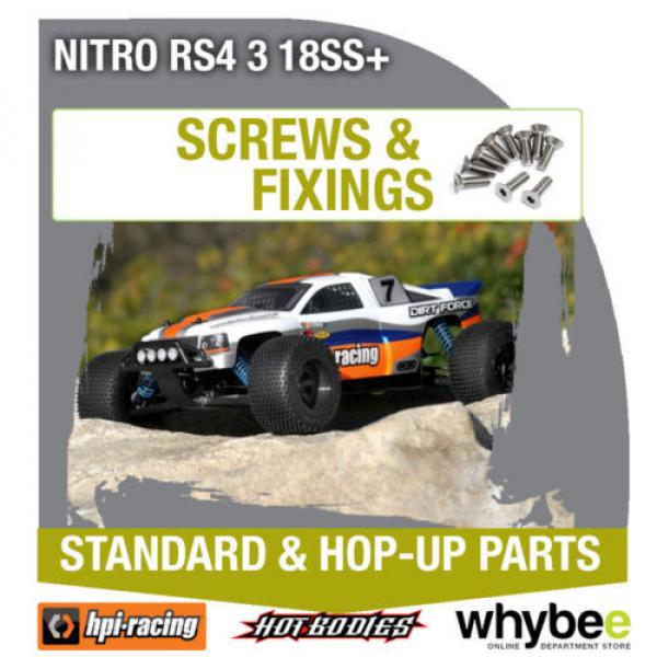 HPI NITRO RS4 3 18SS+ [Screws &amp; Fixings] Genuine HPi Racing R/C Parts! #1 image
