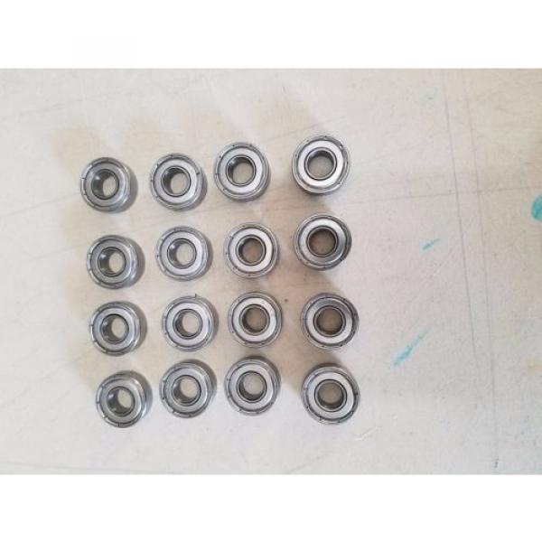Lot 16 Quality Shielded 9mm-22mm-7mm 9 x 22 x 7 Deep Groove Radial Ball Bearings #1 image