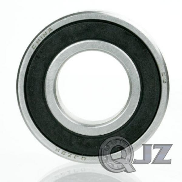 4x 6202 5/8 2RS Radial Ball Bearing 5/8in Bore x 35mm x 11mm Rubber Seal Shield #3 image