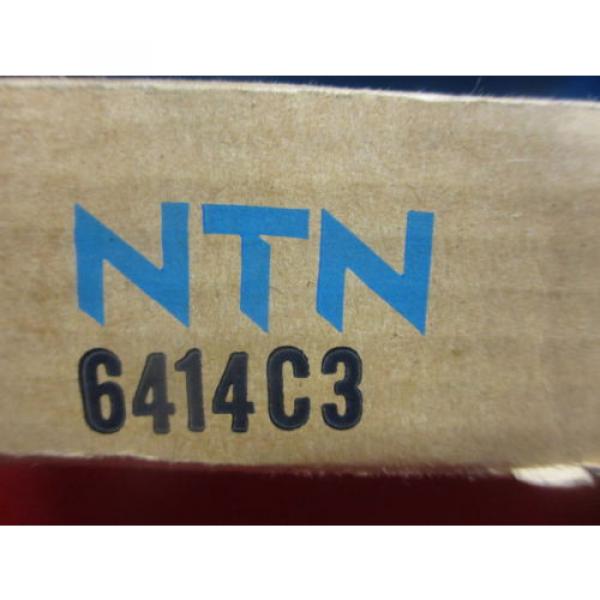 NTN  6414 C3, Single Row Radial Bearing(=2 SKF, NTN NSK Fafnir Timken 414K) #2 image
