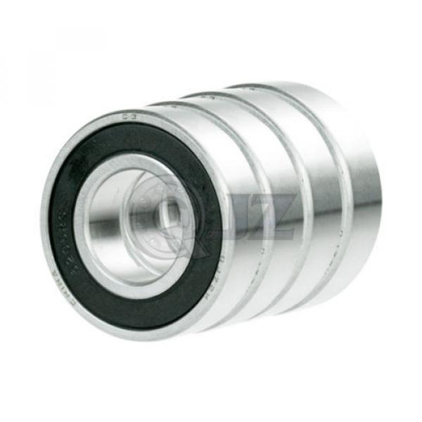 4x 99502H Quality Radial Ball Bearing, 5/8&#034; x 1-3/8&#034; x 0.433&#034; with 2 Rubber Seal #1 image