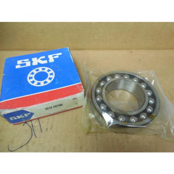 SKF Single Groove Radial Roller Ball Bearing 2212 EKTN9 2212EKTN9 New in Box #1 image
