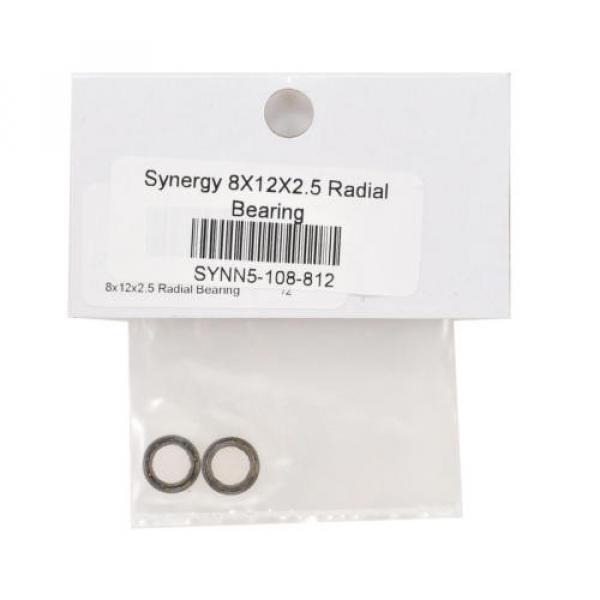 SYN-108-812 Synergy 8x12x2.5mm Radial Bearing Set (2) #2 image