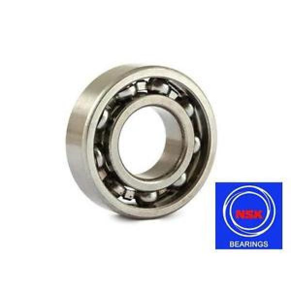 6203 17x40x12mm Open Unshielded NSK Radial Deep Groove Ball Bearing #1 image