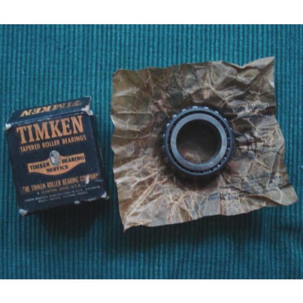 NOS (NEW OLD STOCK) TIMKEN TAPERED ROLLING BEARING (L-44643 CONE) ORIGINAL BOX #1 image