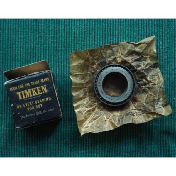 NOS (NEW OLD STOCK) TIMKEN TAPERED ROLLING BEARING (L-44643 CONE) ORIGINAL BOX #2 image