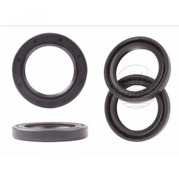 Select Size ID 38 - 40mm TC Double Lip Rubber Rotary Shaft Oil Seal with Spring #3 image
