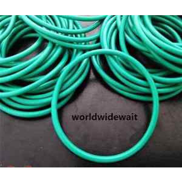 20PCS 13/14/15/16/17/18mm x 4mm Green Fluorine Rubber O Ring Oil Seal Gasket #1 image