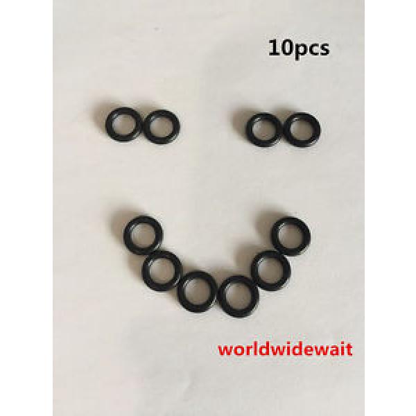 10Pcs Black Rubber Oil Seal O Ring Gasket Washers 30mm x 27mm x 1.5mm #1 image