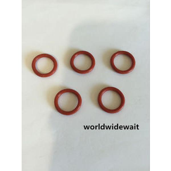 5PCS 55mm x 4mm Red Silicon Oil Seal Sealed O Rings Gaskets Washers #1 image