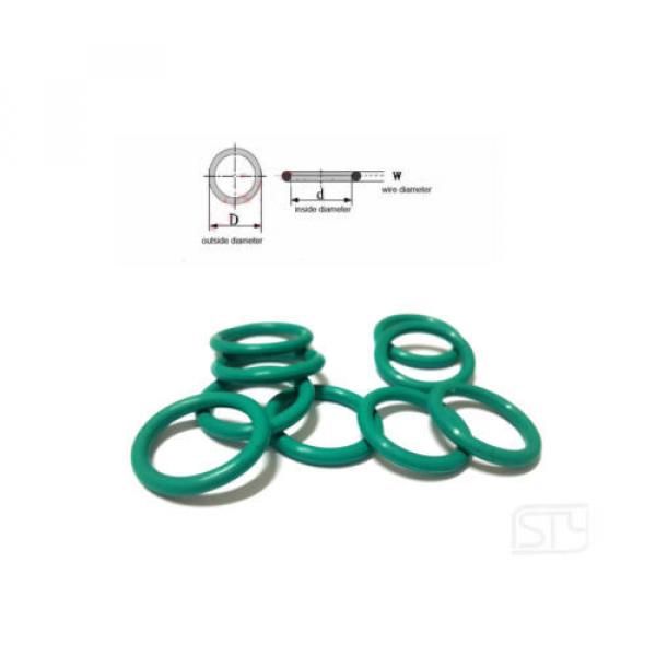 10P Oil Resistant FKM Viton Seal Fluorine Rubber 3.1mm O-Ring Seal Ring 21-50mm #2 image
