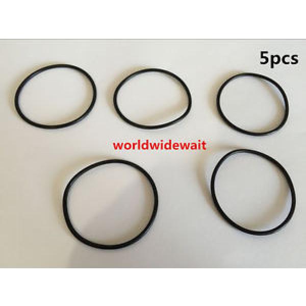 5Pcs 57mm x 50mm x 3.5mm Mechanical Flexible Rubber O Ring Oil Seal Gaskets #1 image