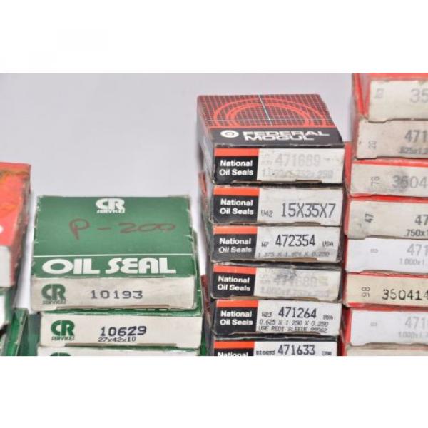 Huge Mixed LOT OF OIL SEALS, National, Federal &amp; More Various Sizes #5 image